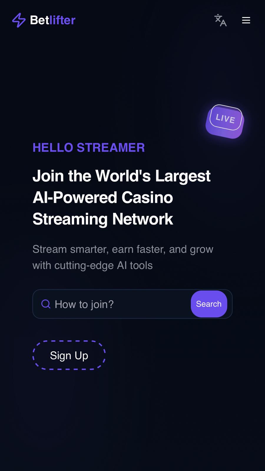 Betlifter Streamers