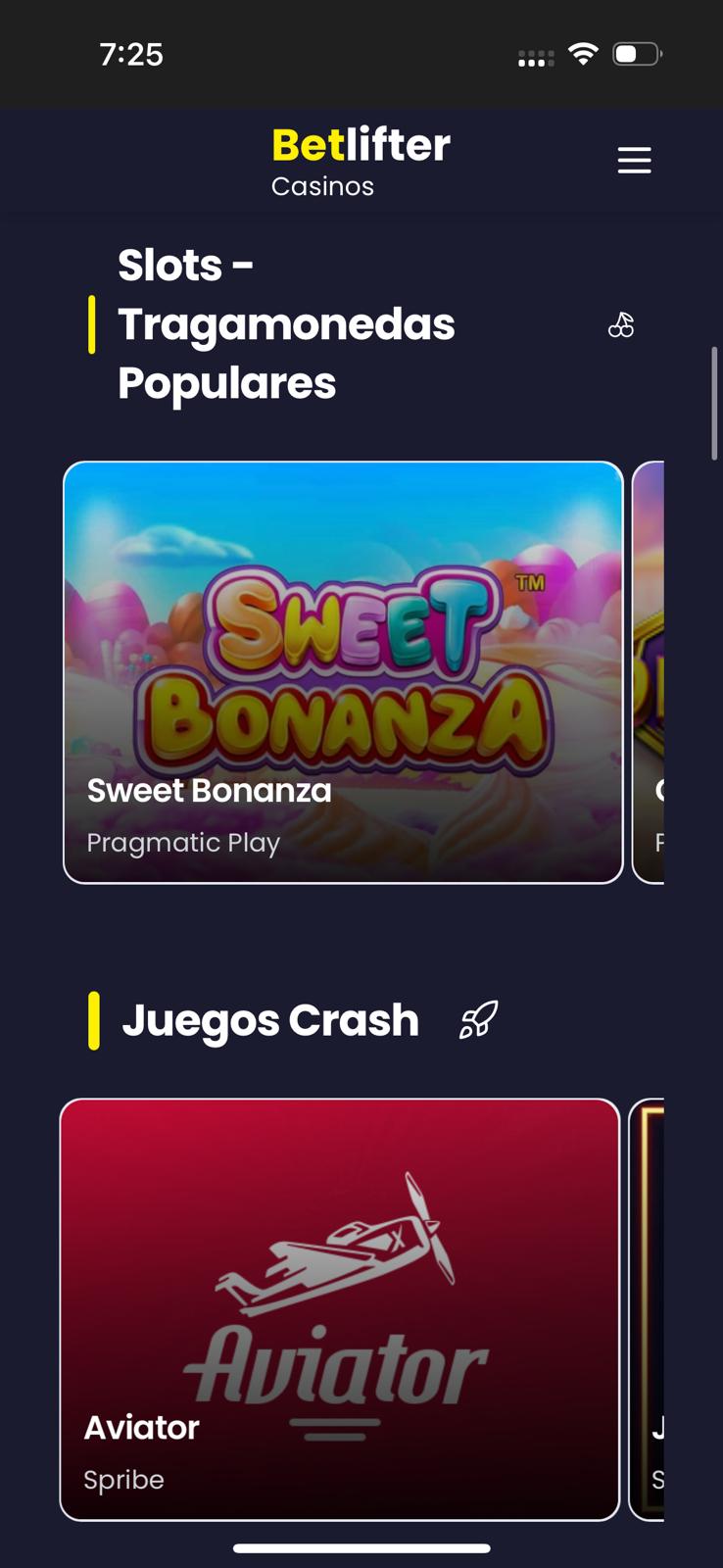 Slost Casino Sweet Bonanza games